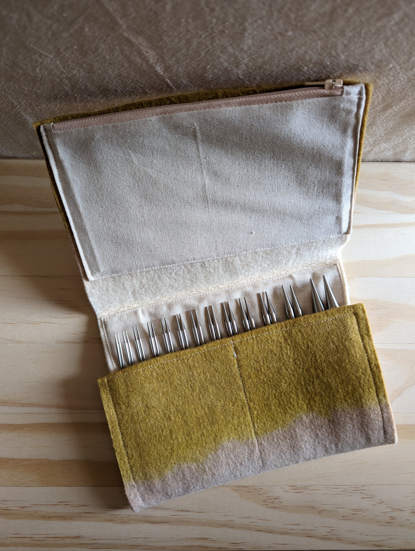 Pouch for interchangeable needles