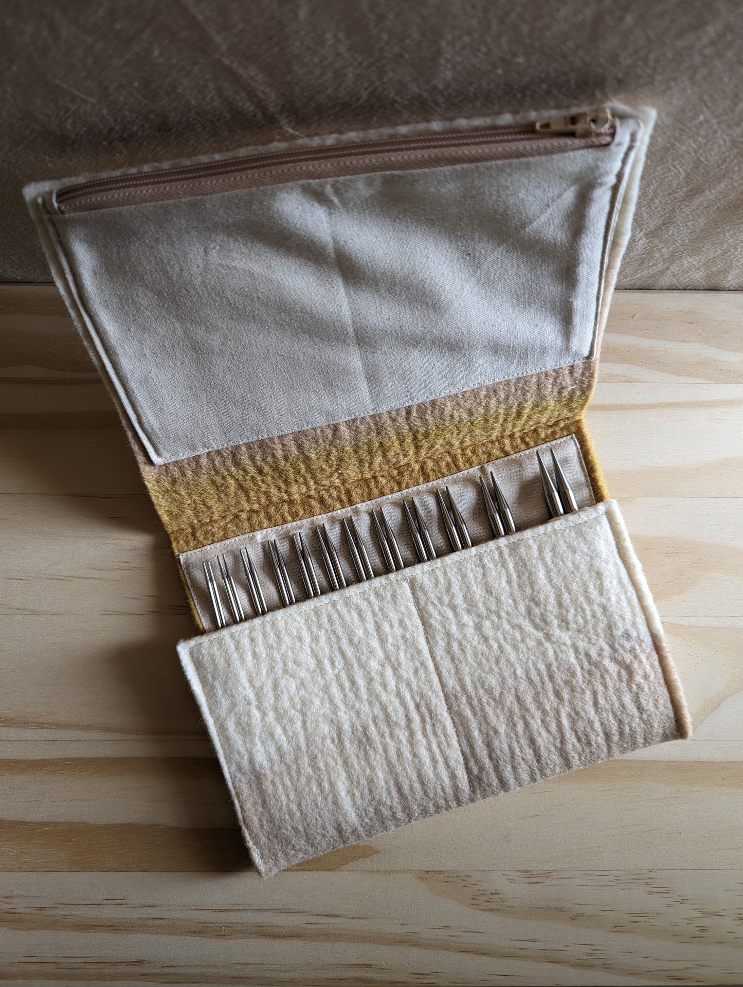 Pouch for interchangeable needles
