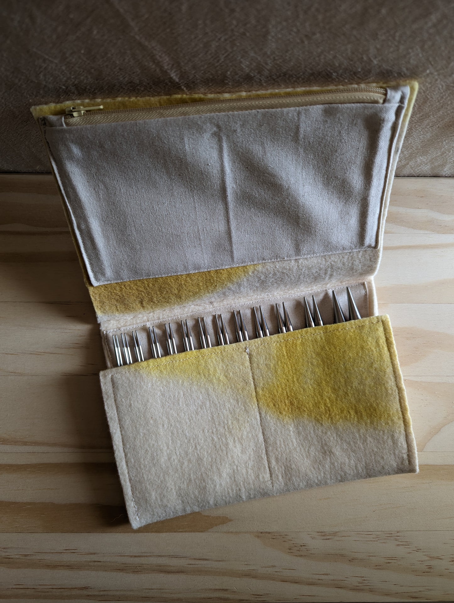 Pouch for interchangeable needles
